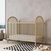 imageGraco Olivia Convertible Crib Black  GREENGUARD Gold Certified 100 Solid Wood Fits Standard Crib Mattress Converts to Toddler Bed and Daybed 4 Adjustable Mattress HeightsDriftwood