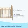 imageGraco Olivia Convertible Crib Black  GREENGUARD Gold Certified 100 Solid Wood Fits Standard Crib Mattress Converts to Toddler Bed and Daybed 4 Adjustable Mattress HeightsDriftwood