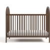 imageGraco Olivia Convertible Crib Black  GREENGUARD Gold Certified 100 Solid Wood Fits Standard Crib Mattress Converts to Toddler Bed and Daybed 4 Adjustable Mattress HeightsHazelnut