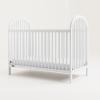imageGraco Olivia Convertible Crib Black  GREENGUARD Gold Certified 100 Solid Wood Fits Standard Crib Mattress Converts to Toddler Bed and Daybed 4 Adjustable Mattress HeightsWhite