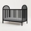 imageGraco Olivia Convertible Crib Black  GREENGUARD Gold Certified 100 Solid Wood Fits Standard Crib Mattress Converts to Toddler Bed and Daybed 4 Adjustable Mattress HeightsBlack