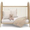 imageGraco Olivia Convertible Crib Black  GREENGUARD Gold Certified 100 Solid Wood Fits Standard Crib Mattress Converts to Toddler Bed and Daybed 4 Adjustable Mattress HeightsDriftwood