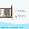 imageGraco Olivia Convertible Crib Black  GREENGUARD Gold Certified 100 Solid Wood Fits Standard Crib Mattress Converts to Toddler Bed and Daybed 4 Adjustable Mattress HeightsHazelnut