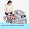 imageGraco Pack n Play Dome LX Playard with Baby Bassinet Lightweight Portable Crib PushButton Fold Travel Crib Redmond ConvertibleLenny