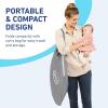 imageGraco Pack n Play Dome LX Playard with Baby Bassinet Lightweight Portable Crib PushButton Fold Travel Crib Redmond ConvertibleRedmond