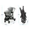 imageGraco Ready2Grow LX 20 Double Stroller Features Bench Seat and Standing Platform Options ClarkClark