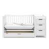imageGraco Remi AllinOne Convertible Crib ampamp Changer White  GREENGUARD Gold Certified Fits Standard Crib Mattress Converts to Toddler Bed and Full Bed 4 Adjustable Mattress Heights