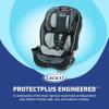 imageGraco Slimfit 3in1 Convertible Car Seat UltraSpaceSaving Design Jarret Suitable for Rear and ForwardFacing Highback Booster Seat with 10Position HeadrestDarcie