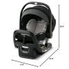 imageGraco SnugRide SnugFit DLX Infant Car Seat Baby Car Seat with Anti Rebound Bar for Extra Safety SnugLock Easy Install Carseat Baby Registry Must Have Gift for New Parents MaisonMaison