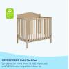 imageGraco Stella 4in1 Convertible Mini Crib with Bonus Mattress Pebble Gray  Includes Bonus 275 Inch Thick Mattress with WaterResistant Cover Converts to Twin Bed Ideal Crib for Small SpacesDriftwood