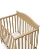imageGraco Stella 4in1 Convertible Mini Crib with Bonus Mattress Pebble Gray  Includes Bonus 275 Inch Thick Mattress with WaterResistant Cover Converts to Twin Bed Ideal Crib for Small SpacesDriftwood