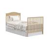 imageGraco Stella 4in1 Convertible Mini Crib with Bonus Mattress Pebble Gray  Includes Bonus 275 Inch Thick Mattress with WaterResistant Cover Converts to Twin Bed Ideal Crib for Small SpacesDriftwood