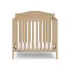 imageGraco Stella 4in1 Convertible Mini Crib with Bonus Mattress Pebble Gray  Includes Bonus 275 Inch Thick Mattress with WaterResistant Cover Converts to Twin Bed Ideal Crib for Small SpacesDriftwood