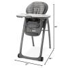imageGraco Table2Table LX 6in1 Highchair Arrows with Infant Head Support ampamp OneHand Removable TrayMaison
