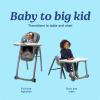 imageGraco Table2Table LX 6in1 Highchair Arrows with Infant Head Support ampamp OneHand Removable TrayMaison