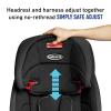 imageGraco Tranzitions 3in1 Harness Booster Car Seat Forward Facing Car Seat Highback to Backless Booster BlackProof 20