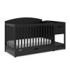 imageGraco Bellwood 5in1 Convertible Crib ampamp Changer with Drawer White  GREENGUARD Gold Certified FullSize Storage Drawer Converts to Toddler Bed and FullSize BedBlack