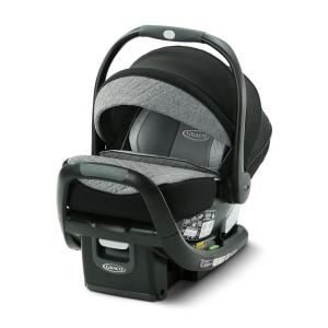 imageGraco SnugRide SnugFit DLX Infant Car Seat Baby Car Seat with Anti Rebound Bar for Extra Safety SnugLock Easy Install Carseat Baby Registry Must Have Gift for New Parents MaisonNico
