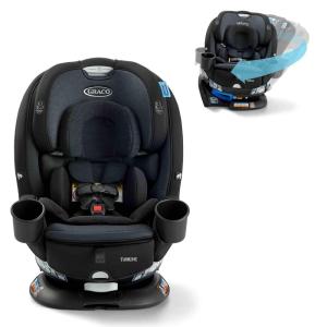 imageGraco Turn2Me 3in1 Rotating Convertible Car Seat Cambridge Featuring Headrest and Harness Adjust Easy Installation and Steel Reinforced FrameCambridge 20