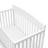 imageGraco Benton 5in1 Convertible Crib Gray  GREENGUARD Gold Certified Converts from Baby Crib to Toddler Bed Daybed and FullSize Bed Fits Standard FullSize Crib MattressWhite