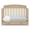 imageGraco Benton 5in1 Convertible Crib Gray  GREENGUARD Gold Certified Converts from Baby Crib to Toddler Bed Daybed and FullSize Bed Fits Standard FullSize Crib MattressDriftwood