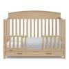 imageGraco Benton 5in1 Convertible Crib Gray  GREENGUARD Gold Certified Converts from Baby Crib to Toddler Bed Daybed and FullSize Bed Fits Standard FullSize Crib MattressDriftwood
