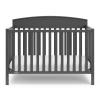 imageGraco Benton 5in1 Convertible Crib Gray  GREENGUARD Gold Certified Converts from Baby Crib to Toddler Bed Daybed and FullSize Bed Fits Standard FullSize Crib MattressGrey