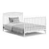 imageGraco Benton 5in1 Convertible Crib Gray  GREENGUARD Gold Certified Converts from Baby Crib to Toddler Bed Daybed and FullSize Bed Fits Standard FullSize Crib MattressWhite
