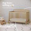 imageGraco Benton 5in1 Convertible Crib Gray  GREENGUARD Gold Certified Converts from Baby Crib to Toddler Bed Daybed and FullSize Bed Fits Standard FullSize Crib MattressDriftwood