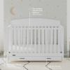 imageGraco Benton 5in1 Convertible Crib Gray  GREENGUARD Gold Certified Converts from Baby Crib to Toddler Bed Daybed and FullSize Bed Fits Standard FullSize Crib MattressWhite