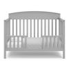 imageGraco Benton 5in1 Convertible Crib Gray  GREENGUARD Gold Certified Converts from Baby Crib to Toddler Bed Daybed and FullSize Bed Fits Standard FullSize Crib MattressPebble Gray