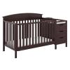imageGraco Benton 5in1 Convertible Crib Gray  GREENGUARD Gold Certified Converts from Baby Crib to Toddler Bed Daybed and FullSize Bed Fits Standard FullSize Crib MattressEspresso