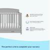 imageGraco Benton 5in1 Convertible Crib Gray  GREENGUARD Gold Certified Converts from Baby Crib to Toddler Bed Daybed and FullSize Bed Fits Standard FullSize Crib MattressPebble Gray
