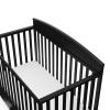 imageGraco Benton 5in1 Convertible Crib Gray  GREENGUARD Gold Certified Converts from Baby Crib to Toddler Bed Daybed and FullSize Bed Fits Standard FullSize Crib MattressBlack