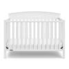 imageGraco Benton 5in1 Convertible Crib Gray  GREENGUARD Gold Certified Converts from Baby Crib to Toddler Bed Daybed and FullSize Bed Fits Standard FullSize Crib MattressWhite