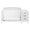 imageGraco Benton 5in1 Convertible Crib Gray  GREENGUARD Gold Certified Converts from Baby Crib to Toddler Bed Daybed and FullSize Bed Fits Standard FullSize Crib MattressWhite