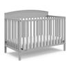 imageGraco Benton 5in1 Convertible Crib Gray  GREENGUARD Gold Certified Converts from Baby Crib to Toddler Bed Daybed and FullSize Bed Fits Standard FullSize Crib MattressPebble Gray