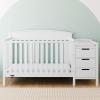 imageGraco Benton 5in1 Convertible Crib Gray  GREENGUARD Gold Certified Converts from Baby Crib to Toddler Bed Daybed and FullSize Bed Fits Standard FullSize Crib MattressWhite