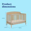 imageGraco Benton 5in1 Convertible Crib Gray  GREENGUARD Gold Certified Converts from Baby Crib to Toddler Bed Daybed and FullSize Bed Fits Standard FullSize Crib MattressDriftwood