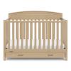 imageGraco Benton 5in1 Convertible Crib Gray  GREENGUARD Gold Certified Converts from Baby Crib to Toddler Bed Daybed and FullSize Bed Fits Standard FullSize Crib MattressDriftwood