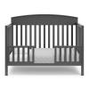 imageGraco Benton 5in1 Convertible Crib Gray  GREENGUARD Gold Certified Converts from Baby Crib to Toddler Bed Daybed and FullSize Bed Fits Standard FullSize Crib MattressGrey