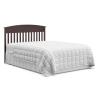 imageGraco Benton 5in1 Convertible Crib Gray  GREENGUARD Gold Certified Converts from Baby Crib to Toddler Bed Daybed and FullSize Bed Fits Standard FullSize Crib MattressEspresso