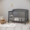 imageGraco Benton 5in1 Convertible Crib Gray  GREENGUARD Gold Certified Converts from Baby Crib to Toddler Bed Daybed and FullSize Bed Fits Standard FullSize Crib MattressGrey