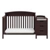 imageGraco Benton 5in1 Convertible Crib Gray  GREENGUARD Gold Certified Converts from Baby Crib to Toddler Bed Daybed and FullSize Bed Fits Standard FullSize Crib MattressEspresso