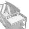 imageGraco Benton 5in1 Convertible Crib Gray  GREENGUARD Gold Certified Converts from Baby Crib to Toddler Bed Daybed and FullSize Bed Fits Standard FullSize Crib MattressPebble Gray