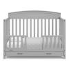 imageGraco Benton 5in1 Convertible Crib Gray  GREENGUARD Gold Certified Converts from Baby Crib to Toddler Bed Daybed and FullSize Bed Fits Standard FullSize Crib MattressPebble Gray