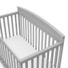 imageGraco Benton 5in1 Convertible Crib Gray  GREENGUARD Gold Certified Converts from Baby Crib to Toddler Bed Daybed and FullSize Bed Fits Standard FullSize Crib MattressPebble Gray