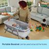 imageGraco DreamMore Bedside Bassinet Deluxe with Calming Motion SkylerJaiden