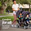 imageGraco DuoGlider Double Stroller  Lightweight Double Stroller with Tandem Seating Glacier