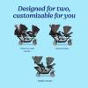 imageGraco DuoGlider Double Stroller  Lightweight Double Stroller with Tandem Seating Glacier
